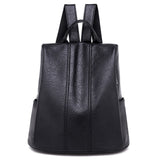 r Summer Patent Leather women Backpack Large Capacity School Bag