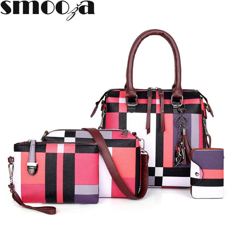 Luxury Handbags plaid Women Bags