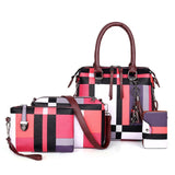 Luxury Handbags plaid Women Bags