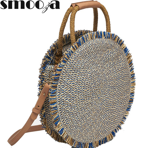 Fashion New tassel Handbag High quality Straw bag