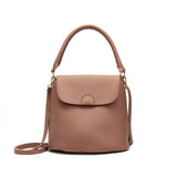 ladies small bucket tote bag pu leather crossbody bags